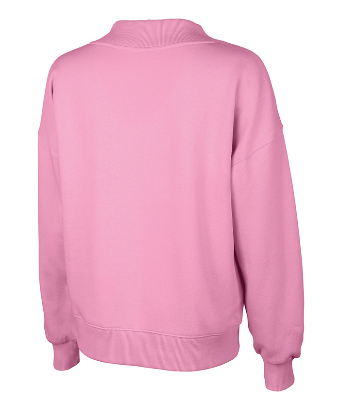 Women's Willow Mock-Neck Sweatshirt - Premium Sweatshirt from Charles River Apparel - Just $56.95! Shop now at Pat's Monograms
