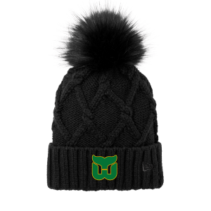 Woodland Hockey - New Era ® Faux Fur Pom Beanie with embroidered Woodland logo