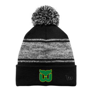 Woodland Hockey - New Era NE909 Knit Chilled Pom Beanie with embroidered Woodland logo on the front