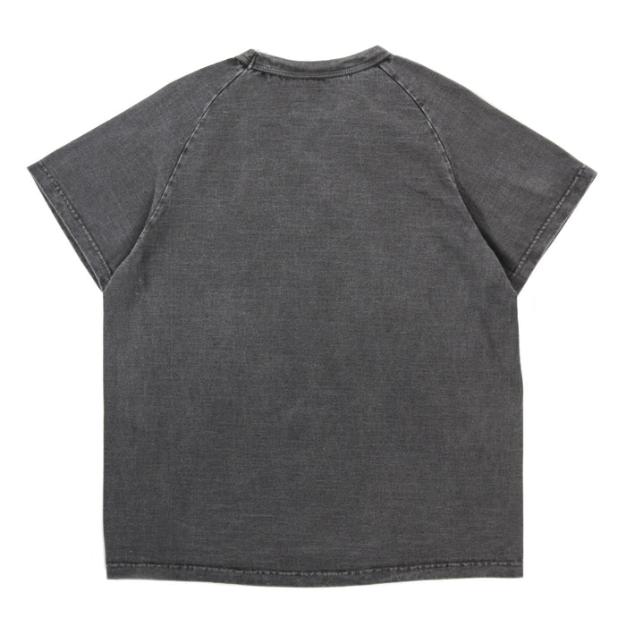 XENIA TELUNTS KAPAN RAGLAN T-SHIRT CHARCOAL