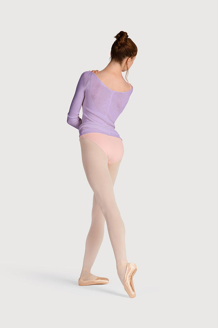 Z0105 - Bloch Kara Long Sleeve V Womens Top