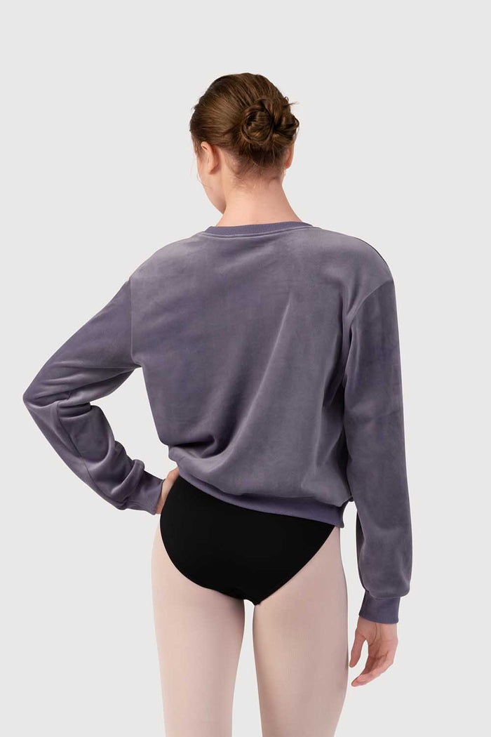 Z530015 - Bloch Caroline Womens Velvet Crew Jumper